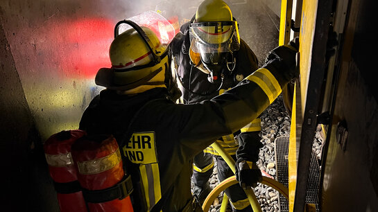 Kommunikation unter Einsatzbedingungen im Tunnel