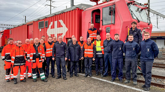 Exkursion zum Lösch- und Rettungszug der SBB